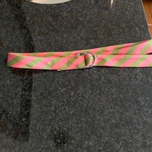 Vintage silk J Crew belt